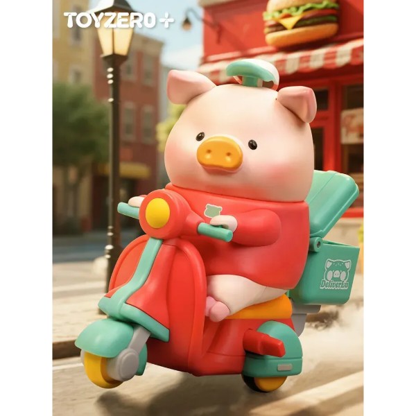 Фото - Коллекционная фигурка 10/10 Toys LuLu the Piggy серія Burger Express Movable Series в ассортименте (LULU1310)